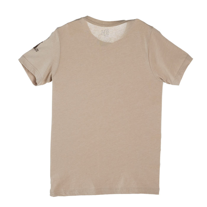 Red Dirt Hat Company Mens Quittin Time Tan Tee