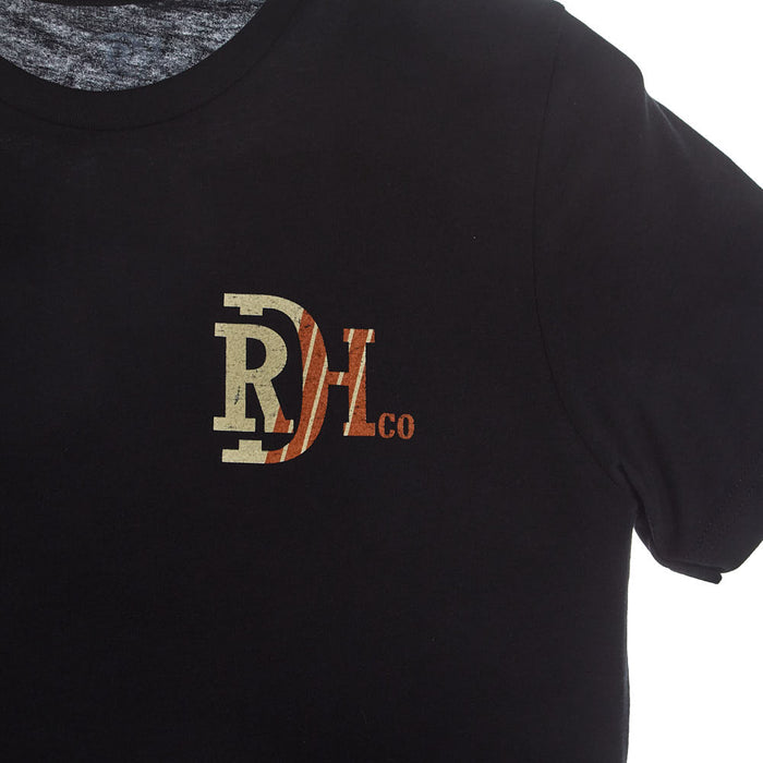 Red Dirt Hat Company Men's Black Blend Smoked Tee