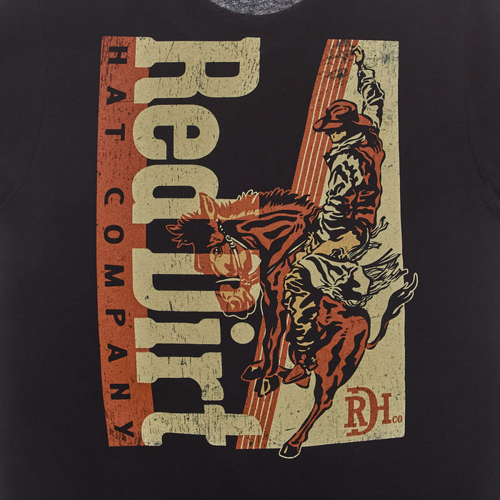 Red Dirt Hat Company Men's Black Blend Smoked Tee