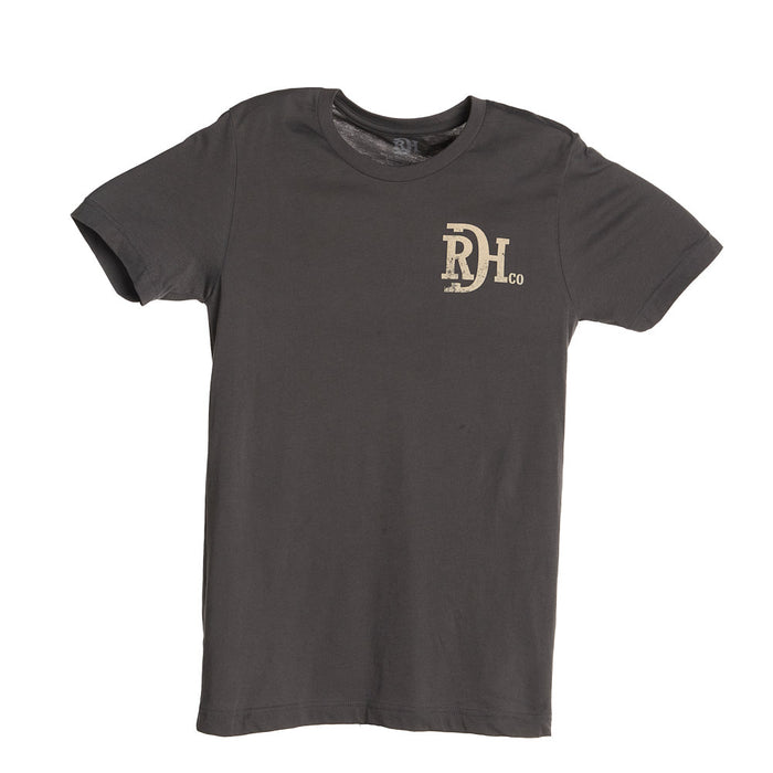 Red Dirt Hat Company Men's Asphalt Big Buck Tee Shirt