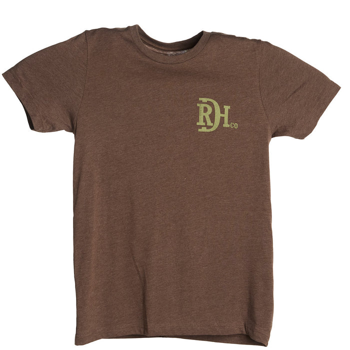 Red Dirt Hat Company Men's Brown Rutting Season Tee Shirt