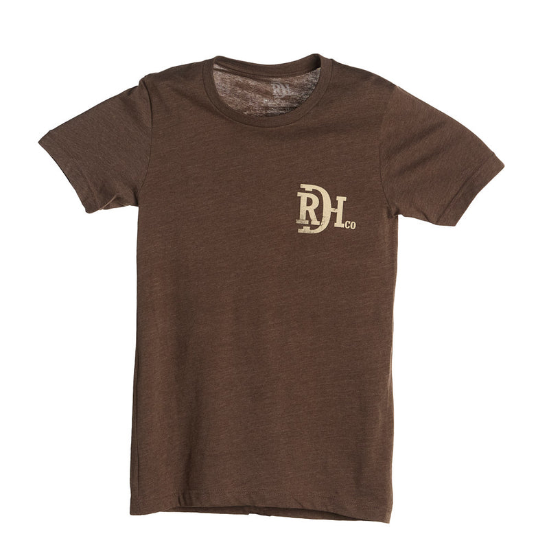 Red Dirt Hat Company Men's Brown Bird Shot Tee Shirt