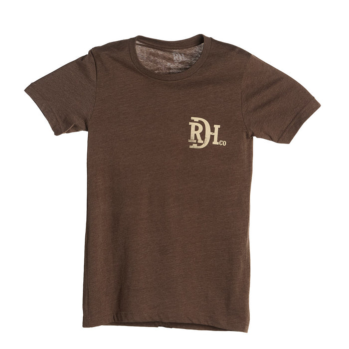 Red Dirt Hat Company Men's Brown Bird Shot Tee Shirt