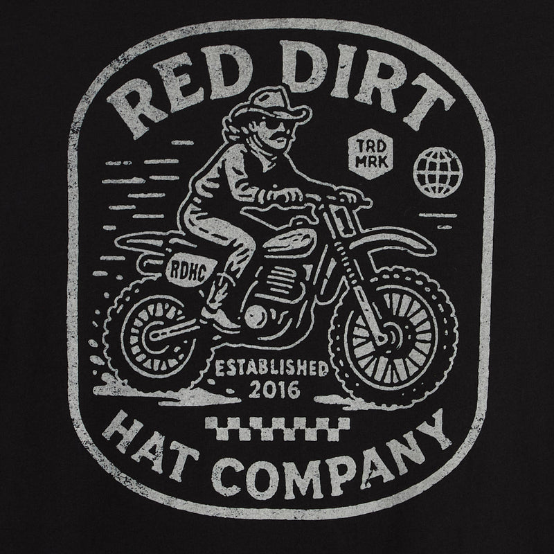 Red Dirt Hat Company Men's Black Hog Wild Tee Shirt