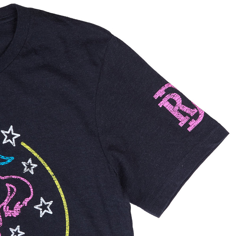 Red Dirt Hat Company Men's Heather Black Neon Moon Tee Shirt