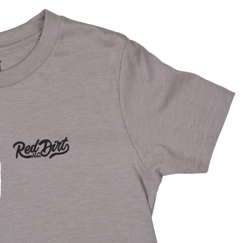 Red Dirt Hat Company Boy's Heather Stone McFly Tee Shirt