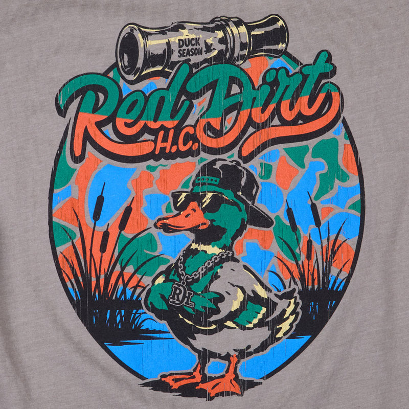Red Dirt Hat Company Boy's Heather Stone McFly Tee Shirt