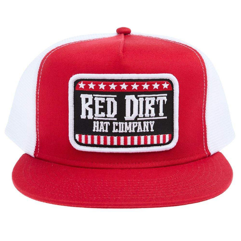 Red Dirt Hat Company Stars and Stripes Cap