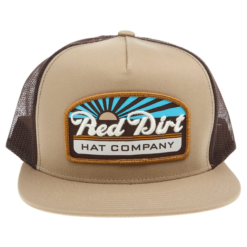 Red Dirt Hat Company Blue Skies Khaki Cap