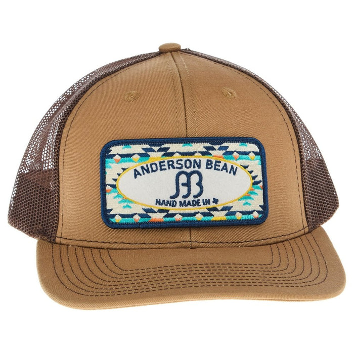 Red Dirt Hat Company Anderson Bean Gold and Brown Cap