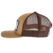 Red Dirt Hat Company Anderson Bean Gold and Brown Cap
