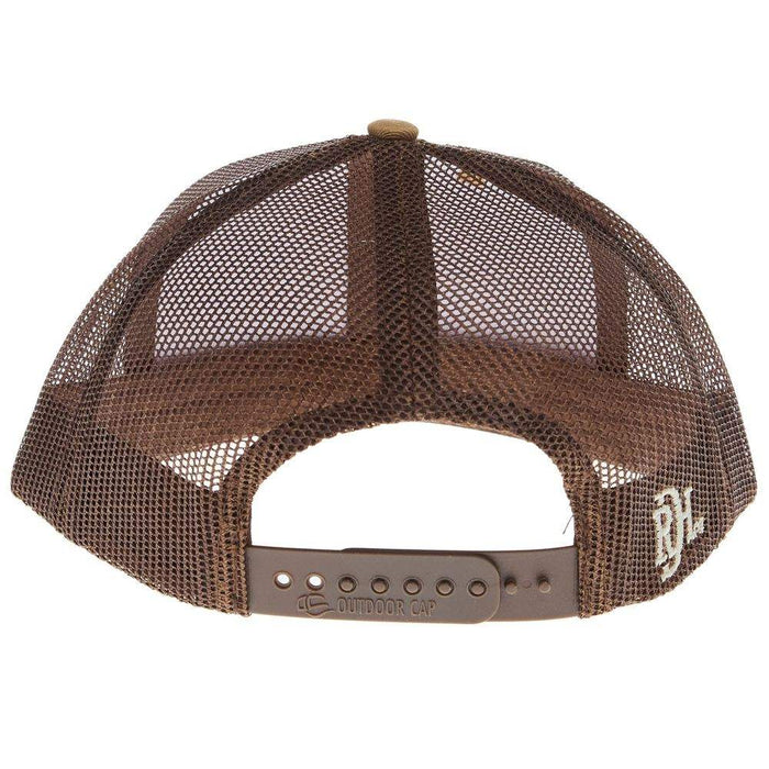 Red Dirt Hat Company Anderson Bean Gold and Brown Cap