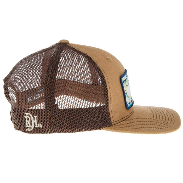 Red Dirt Hat Company Anderson Bean Gold and Brown Cap