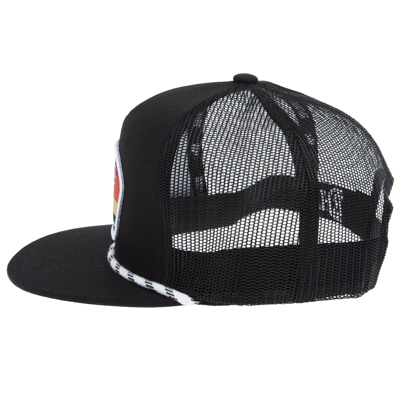 Red Dirt Hat Company Company Black Rope Cap