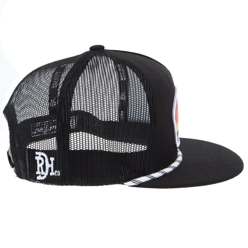 Red Dirt Hat Company Company Black Rope Cap