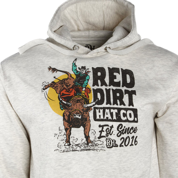Red Dirt Hat Company Men's Natural Money Bull Hoodie
