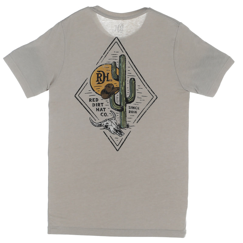 Red Dirt Hat Company Men's Diamond Cactus Tee