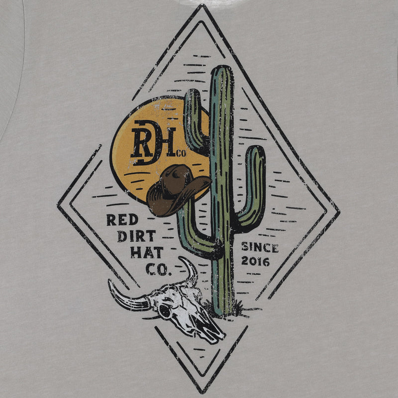 Red Dirt Hat Company Men's Diamond Cactus Tee