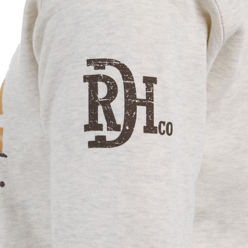 Red Dirt Hat Company Mens Oatmeal Day Break Hoodie