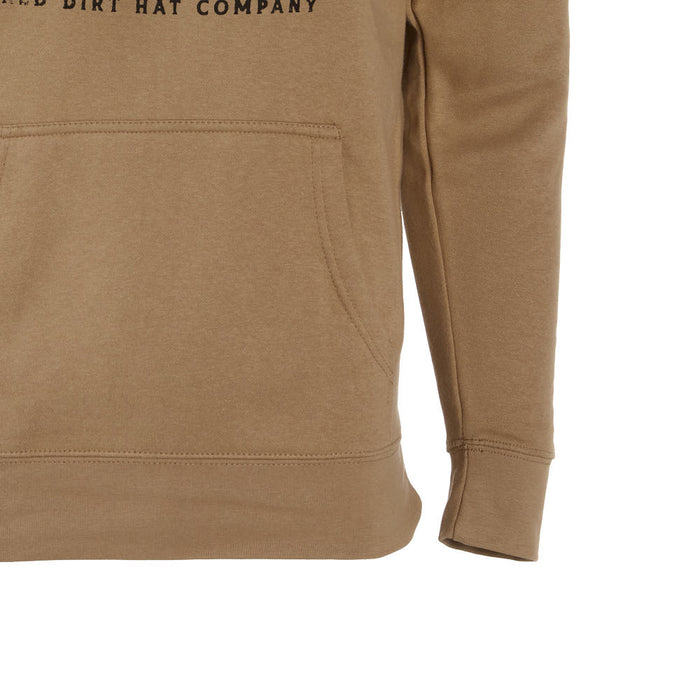 Red Dirt Hat Company Men's Tan Quittin' Time Hoodie