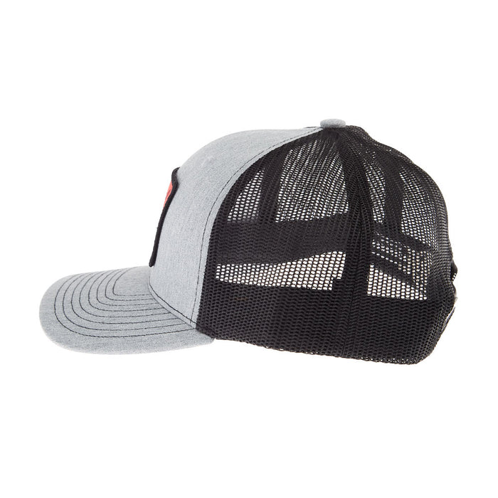Red Dirt Hat Company Boone Grey Black Cap