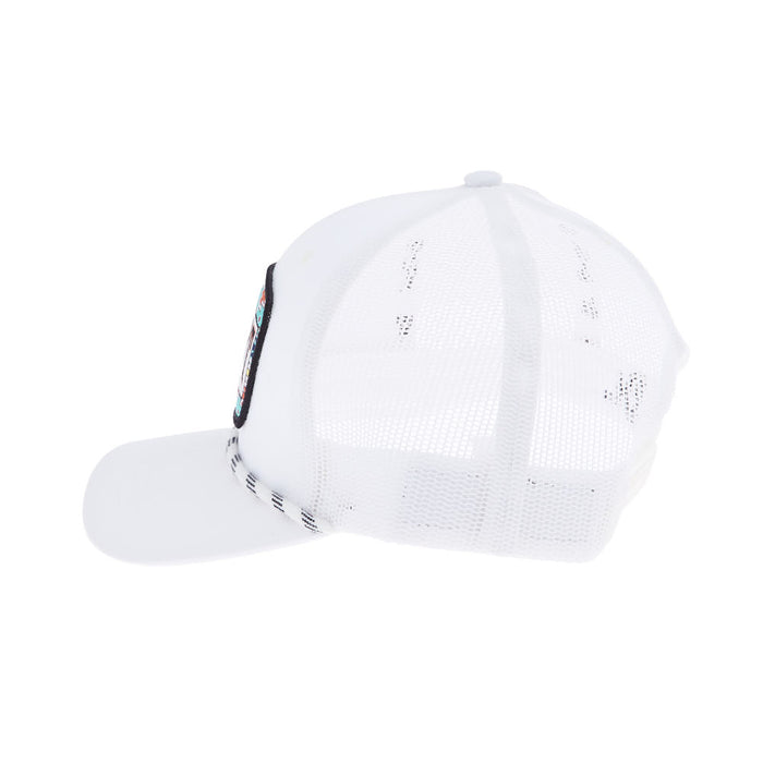 Red Dirt Hat Company Youth Boss Hog White Cap