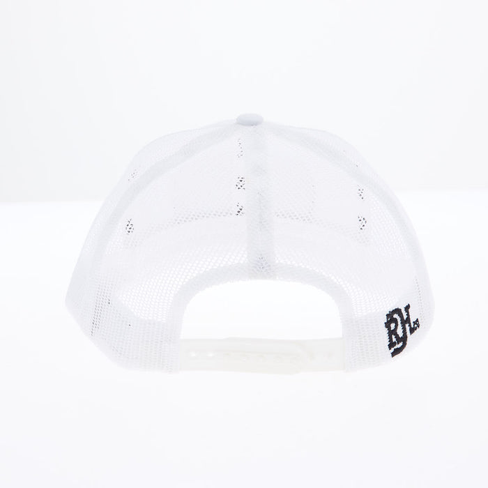 Red Dirt Hat Company Youth Boss Hog White Cap