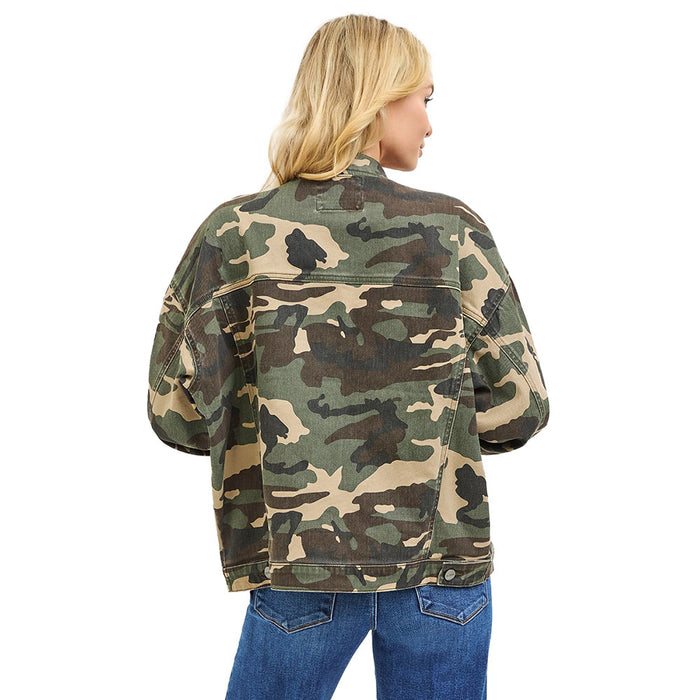 Risen Jeans Women's Camo Oversized Jacket