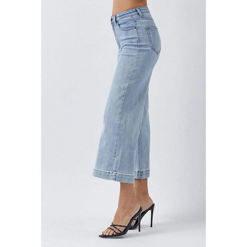 Risen Jeans Womens Light Wash Jean