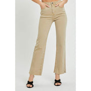 Risen Jeans Womens Sand Tummy Control Jeans
