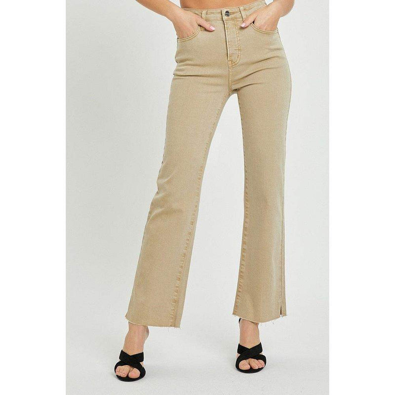 Risen Jeans Womens Sand Tummy Control Jeans