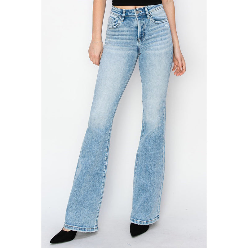 Risen Jeans Women's Light Wash Bootcut Jeans