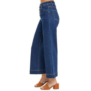 Risen Jeans Women's High Rise Button Down Ankle Jeans
