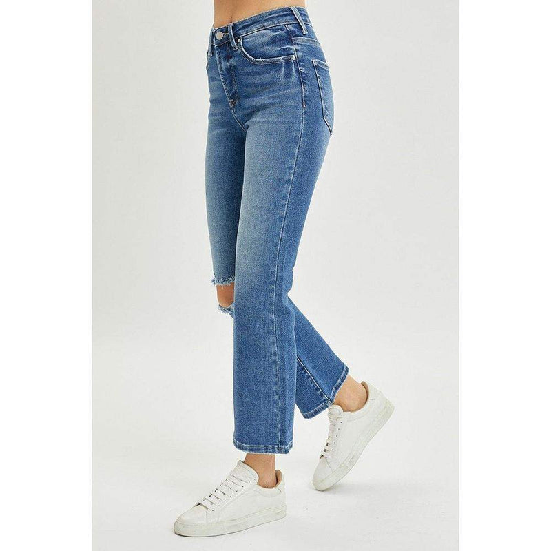 Risen Jeans Women's High Rise Distressed Jeans