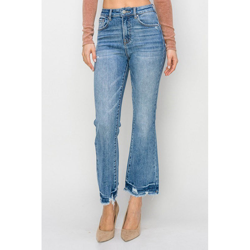 Risen Jeans Women's Medium Wash Ankle Jeans
