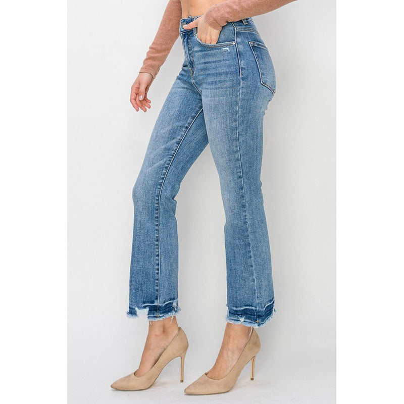 Risen Jeans Women's Medium Wash Ankle Jeans
