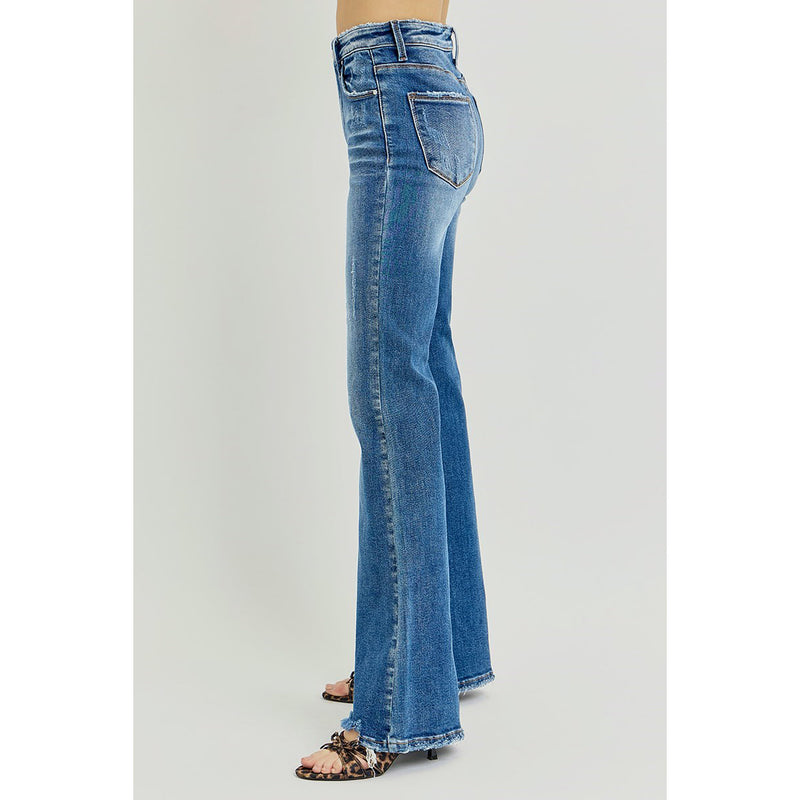 Risen Jeans Women's Dark Tummy Control Jeans