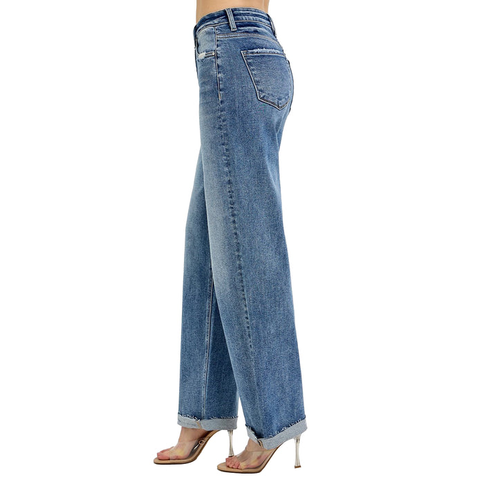 Risen Jeans Womens Medium Wide Baggy Jean