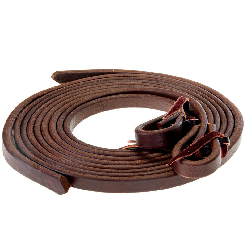NRS 5/8in Oiled Harness Leather Split Reins