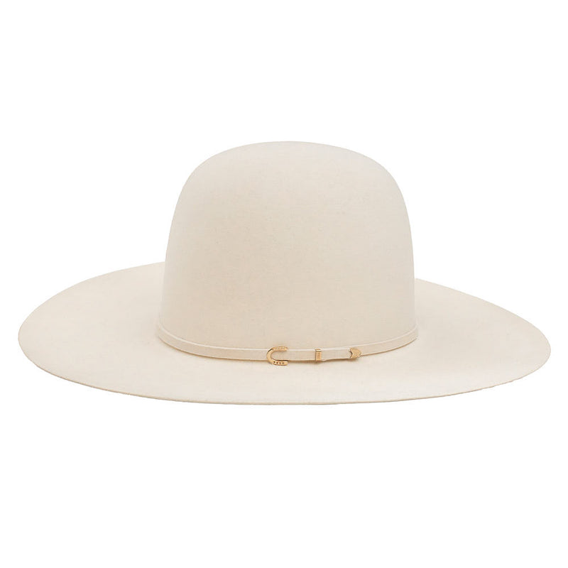 Resistol 30X Alpine Pearl Open Crown 4 1/4in Brim Felt Hat