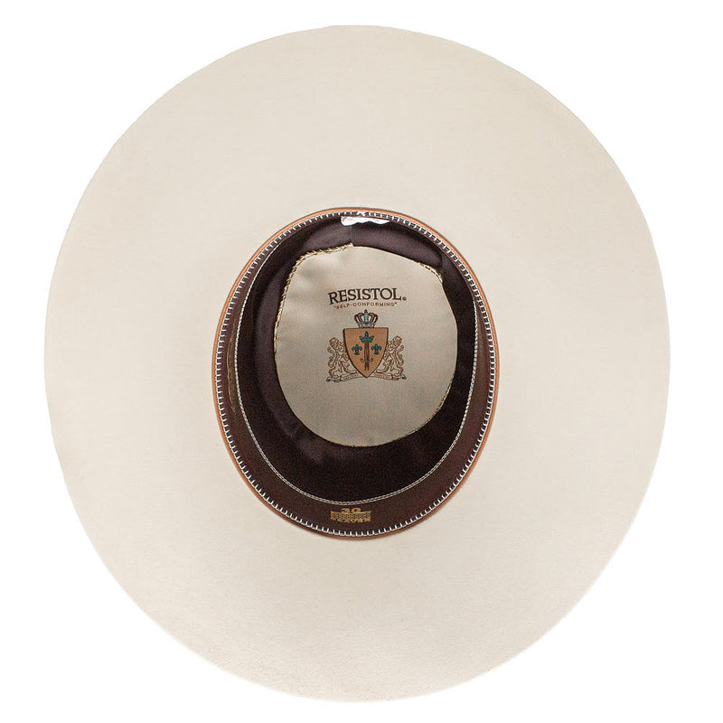 Resistol 30X Alpine Pearl Open Crown 4 1/4in Brim Felt Hat