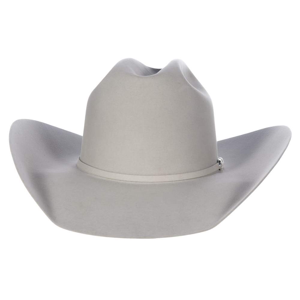 Resistol 40X Arena Silverbelly 4 1/4in. Brim Open Crown Felt