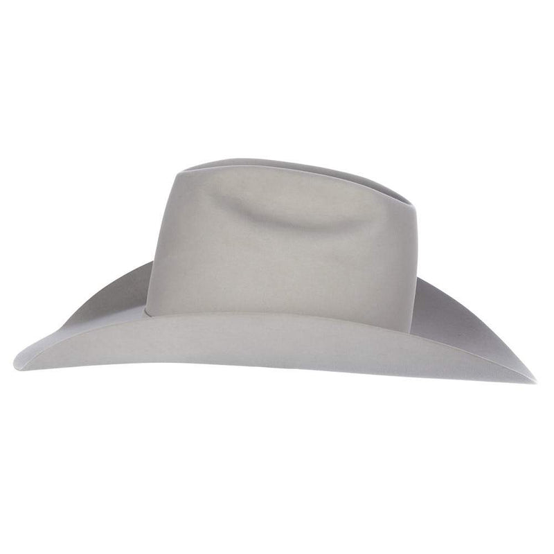 Resistol 40X Arena Silverbelly 4 1/4in. Brim Open Crown Felt Cowboy Hat