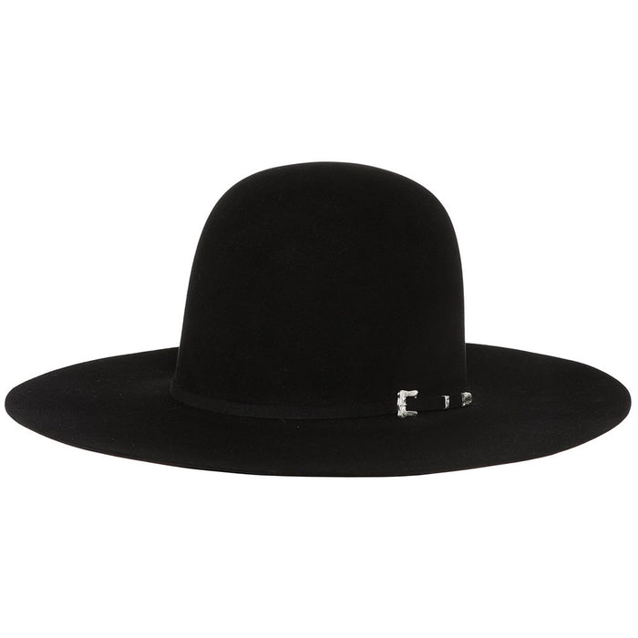 Resistol 20X Black Gold 4 /4in. Brim Open Crown Felt Cowboy Hat