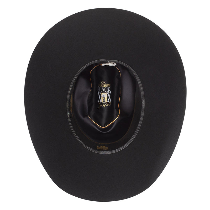 Resistol 20X Black Gold Precreased 4 1/2in Brim