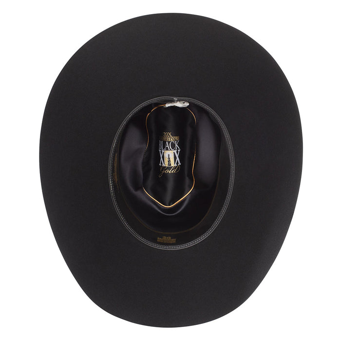 Resistol 20X Black Gold Precreased 4 1/2in Brim