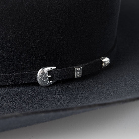 Resistol 6X Midnight Navy 4 1/4in Brim Open Crown