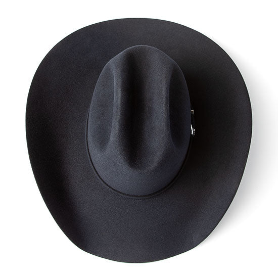 Resistol 6X Midnight Navy 4 1/4in Brim Open Crown