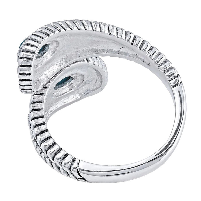 Montana Silversmiths Balancing The Whole Turquoise Open Ring