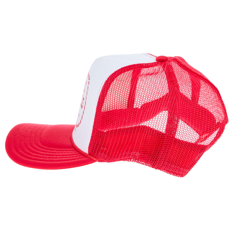 Rodeo Hippie Good Ol Cowgirls Club Red/White Cap